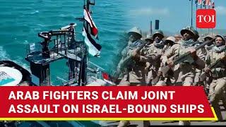 'Israel-bound Arms Shipment Attacked': Iraqi Resistance, Houthi Rebels Unite Against Tel Aviv