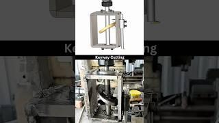 Innovation - New Keyway cutting tool ️ Useful Mechanism #cad #cam #mechanical #keyway #3ddesign