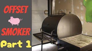 Offset Pig Smoker Build Part 1