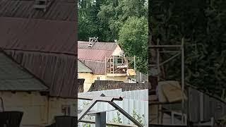 утепление пенопластом деревянного дома, последствия! #дача #лайфхак #стройка #wood