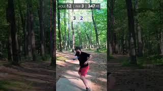 While filming the Nice! Bag or Banish round, player 2 brought it! #discgolf #bagorbanish