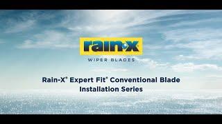 Rain-X Expert Fit Conventional Wiper Blade - Small J-Hook