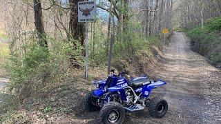 YAMAHA BANSHEE 350 | HATFIELD MCCOY INDIAN RIDGE BLUE TRAILS