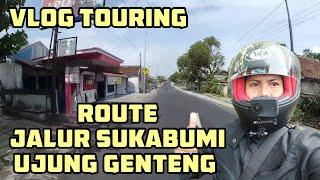 Vlog Touring Perjalanan Menuju Pantai Ujung Genteng Sukabumi Jawa Barat