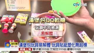 【中視新聞】 玩具食品75%不合格 軟糖竟含防腐劑 20150817