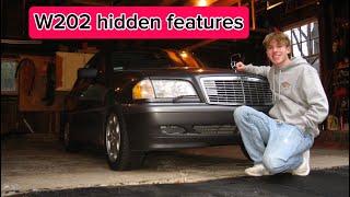 W202 Mercedes Benz Hidden Features!