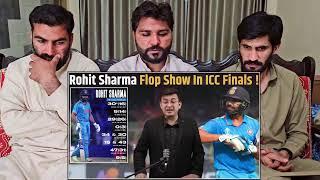 IND vs NZ _ Rohit Sharma Flop Show In ICC Finals क्या New Zealand के सामने Rohit |PAKISTAN REACTION