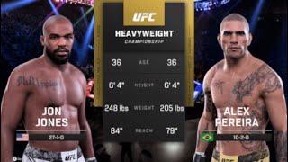 UFC Fantasy Fights Jon “Bones“ Jones vs Alex “Poatan“ Pereira