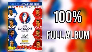 Panini Full Sticker Album Road to UEFA EURO 2016 100% - COMPLETE, LLENO, COMPLETO, ЗАПОЛНЕННЫЙ