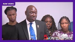 Raw video: Attorney Ben Crump, Sonya Massey's family on dispatch calls, investigation