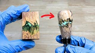 Woodturning a Hybrid Bottle Stopper, A Beginners Tutorial