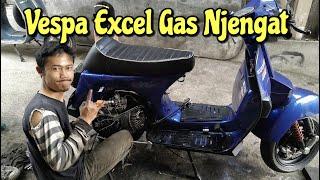 Vespa Excel Spek Agak Racing Hedon | Misbar Garage