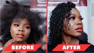 Leisure Curl Permanent Cold Wave Curly System Tutorial