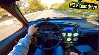 LADA 2113 4x4 (300hp) POV test drive