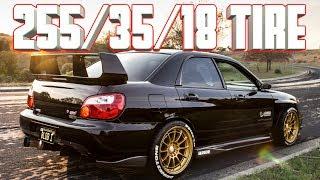 IDEAL Fitment for 2002-2007 GD Subaru WRX STI Non-Wide Body??! Tire Specs & Wheel Specs revealed!