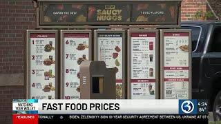 Watching Your Wallet: Fast Food costs on the rise
