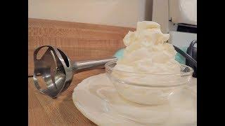 How to Make Whipped Cream with an Immersion Blender