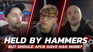 REACTION: "We Were MILES Better Than Them!" - West Ham 1-1 AFC Bournemouth