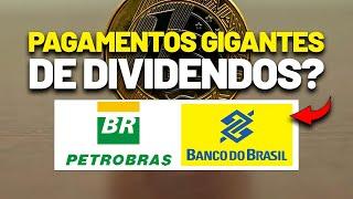 Governo VAZA dividendos da Petrobras e do Banco do Brasil? Previsões de dividendos das estatais