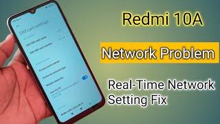 Redmi 10A Network Problem Solution | How to Fix Network Problem in Setting 100% Ok