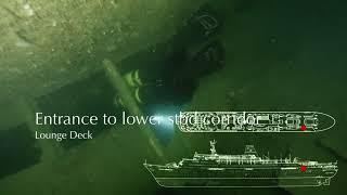 Wreck diving - MS Mikhail Lermontov - October 2016