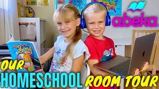 Our Homeschool Room Tour In 2020 / Abeka Homeschool Organization & Encouragement.