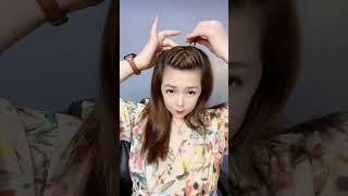 Viral front hairstyle #shorts #hairstyle #beautyframe #trendinghairstyle