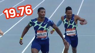 Fred Kerley 19.76 200m PR In Nairobi!