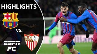 Pedri snags lone goal as Barcelona defeats Sevilla | LaLiga Highlights | ESPN FC