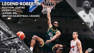 Legend Robertin Highlights 23/24 || BBL (UK) #Lowkeyhoops