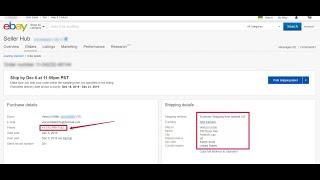 Как и Где Найти Номер Телефона Покупателя на Ebay в 2019-2020 году, после Обновления Интерфейса