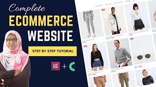 How to create an ecommerce website with wordpress and woocommerce (Elementor + Crocoblock)