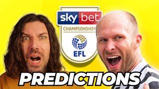 Championship SCORE PREDICTIONS - Round 16