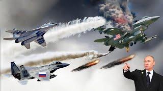World shock! 3 Russian MiG-29SM fighter jet pilots blow up entire US F-16 fighter squadron, Arma3