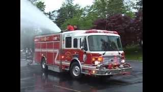 Congers,ny Fire District Double Wetdown