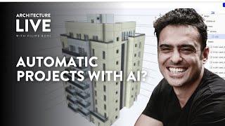 Automatic Plans With AI Softwares (Swapp and Maket) - Daily Architecture Live With Filipe Boni