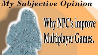 Why Multiplayer Games need Bots