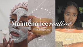 WEEKLY VLOG| Beauty Maintenance, My Glowy Skin Shower Routine, Viral Okra Water, Skincare & MORE