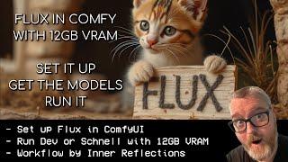 Setup Flux for Low VRAM (12gb Workflow) | ComfyUI Tutorial