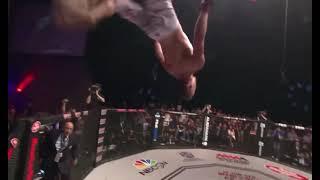 Justin Gaethje failed backflip