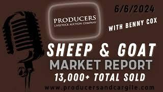 6-6-2024 - Sheep & Goat Market Report - Producers Livestock Auction Company