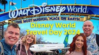 FLORIDA TRAVEL DAY! Disney World & Universal Orlando 2024- Aer Lingus MAN to MCO Airport ️ ️