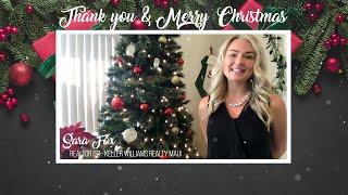 A Holiday Thank You from Sara Fox Maui Realtor