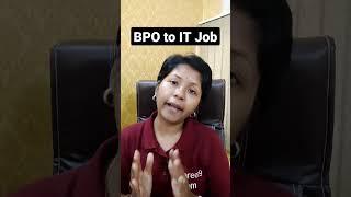 BPO to IT Job #telugushorts #bpojobs