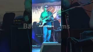 Barry Williams on Bass of The Matthew Frost Band in Siesta Key, FL