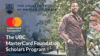 Study In Canada on A FULLY FUNDED SCHOLARSHIP at UBC: Mastercard Foundation Scholarship