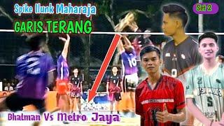 SPIKE GARIS TERANG...‼️ Exhibition Bharata Muda || Bhatman Vs Metro Jaya