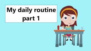 Inglese con Sofia - Inglese per bambini - part 1 - Daily routine (Routine quotidiana)