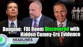 Bongino Says He Discovered FBI Room with Hidden Comey-Era Evidence #jamescomey #fbi #evidence
