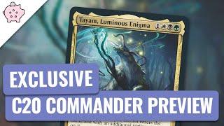 Exclusive C20 Preview - Tayam, Luminous Enigma | EDH | C20 Spoiler | Magic the Gathering | Commander